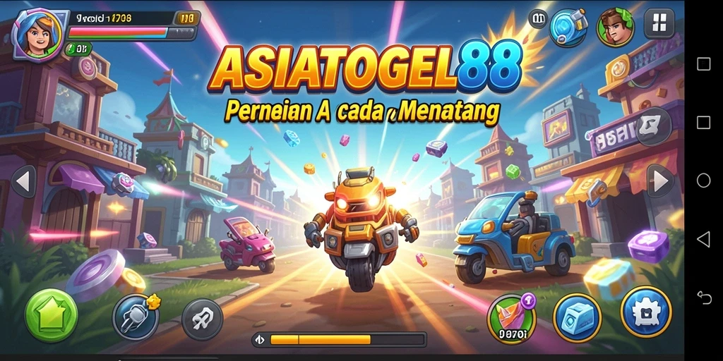 Tampilan gameplay seru ASIATOGEL88 yang penuh warna.