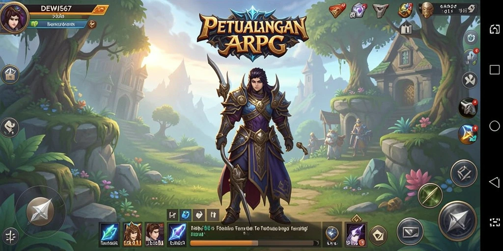 Screenshot gameplay <strong>DEWI567</strong> menampilkan aksi seru dalam dunia ARPG.