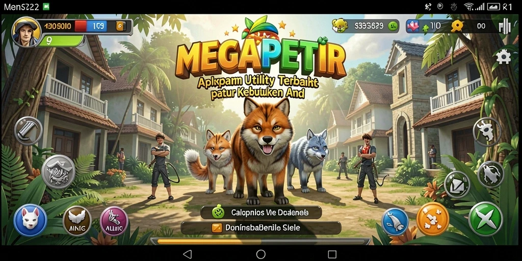 Tampilan intuitif dan fungsionalitas <strong>MEGAPETIR</strong> dalam membantu pengguna.