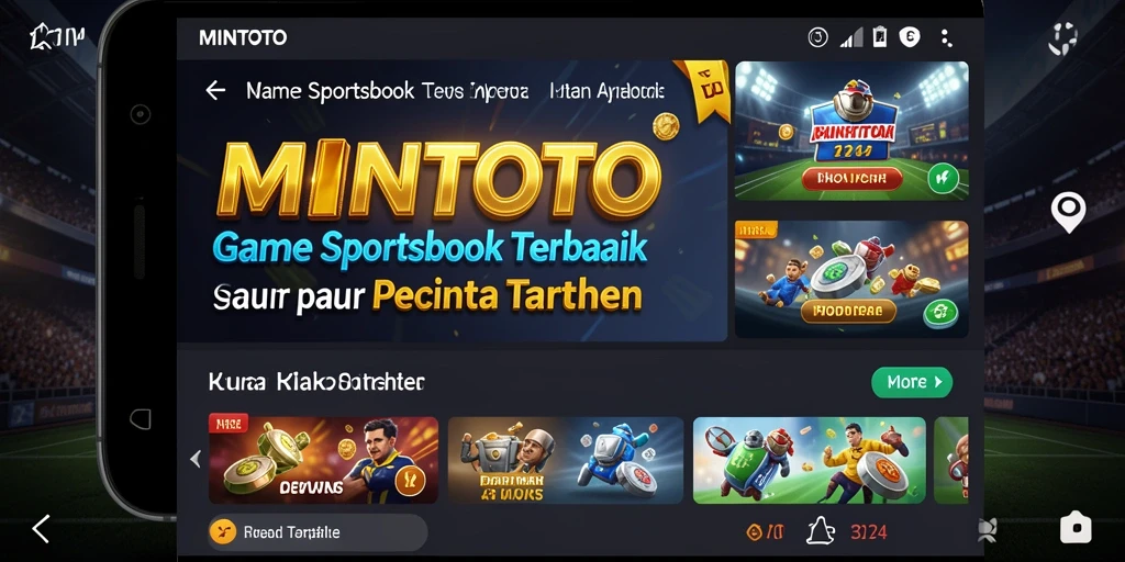 Tampilan screenshot MINTOTO dengan gameplay taruhan olahraga yang menarik.