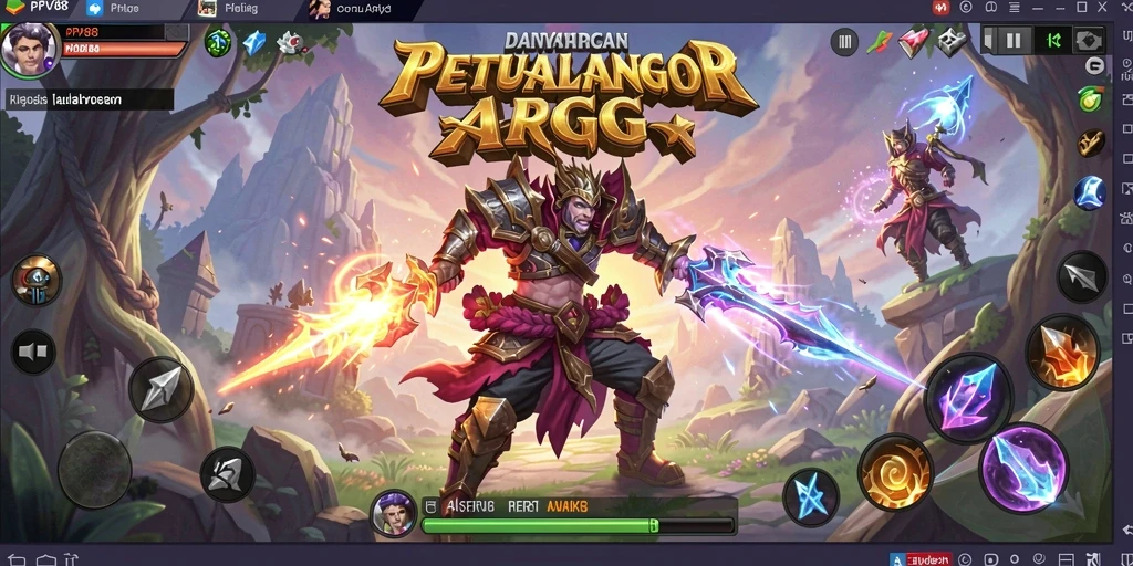 Tampilan gameplay PPV88 dengan aksi pertarungan yang menegangkan.