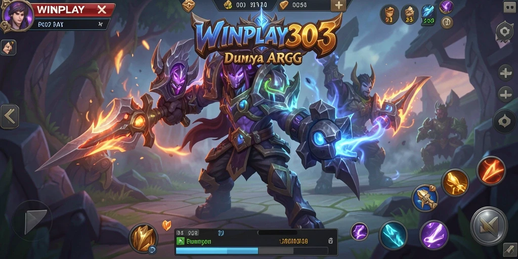 Tampilan gameplay ARPG yang mendebarkan di WINPLAY303.